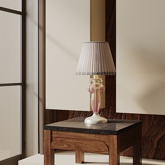 Modern table lamp 3d model