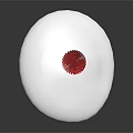 Stylish White Hat With Red Pom Pom And Jeanne Lettering For Trendy Fashion Look
