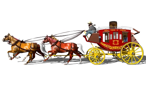 Carriage 3d model