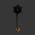 Globe Antique Globe Old Globe Retro Globe Game Item Game Props Game Equipment 3d model