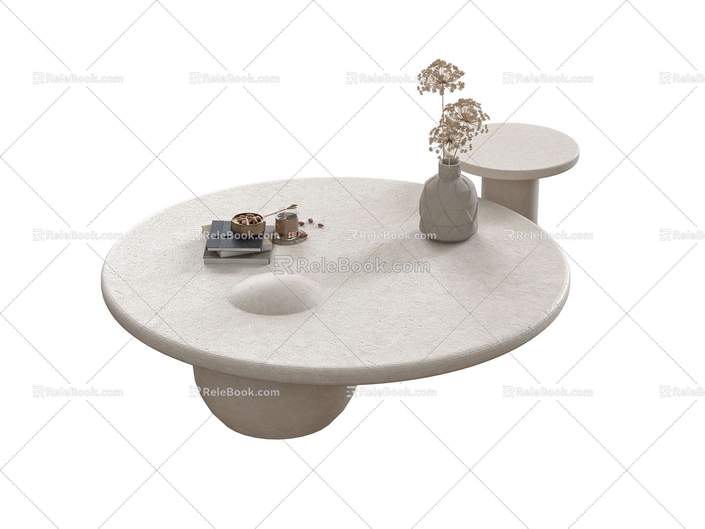 Modern coffee table 3d model