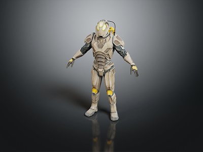 Sci-Fi Armor Alien Armor Sci-Fi Armor High-Tech Armor Futuristic Armor Alien Warrior Armor 3d model