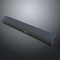 Tactical Gray Cylindrical Weapon Silencer With Military Grade Build And SILENCER Text