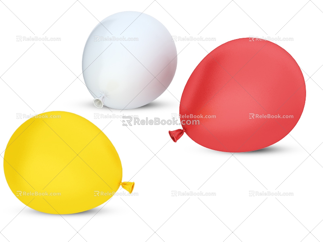 Modern Balloon 3d model