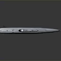 Sleek Black Military Submarine Design As Modern Underwater Water Transport Vehicle