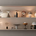 Modern Table Lamp Table Lamp Combination Reading Lamp Mushroom Lamp Art Table Lamp 3d model