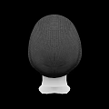 Game or Movie Character White Head Model With Gray Knitted Beanie And Light Hair
