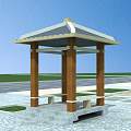 Gazebo 3d model