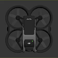 AVIO Drone with Camera and Four Propellers Modern Compact Design