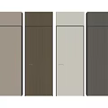 Modern Hinged Doors In Various Colors With Sleek Design And Metal Handles