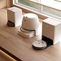 Sweeping robot intelligent sweeping robot intelligent sweeping machine sweeping machine modern household appliances 3d model