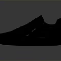 Stylish Black Casual Shoes With Lace Up Design And Glossy Leather Upper