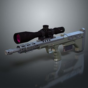 Sniper Rifle Sniper Rifle Sight Modern Weapons Hot Weapons Hot Weapons Firearms 3d model