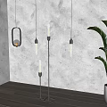 Floor lamp combination 3d model