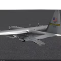 U.S. Air Force Fighter Jet Flying High in Clouds with Propeller Engines and Military Markings