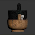 Assorted Mortar And Pestle Tools In Different Colors For Kitchen Use