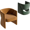 Single sofa 3d model