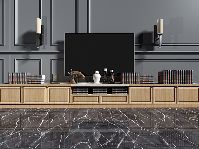 Modern TV Cabinet TV Cabinet Combination model