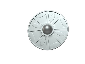 Modern Shield 3d model