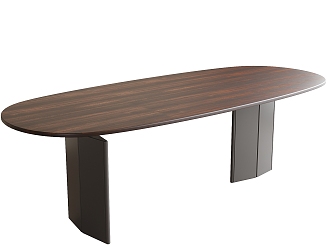 Dining table, desk, tea table 3d model