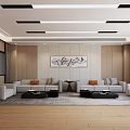 Reception Room 3d model