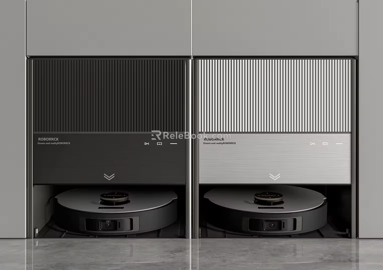 ROBORRCK modern sweeping robot 3d model