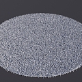 Small carpet mat thick carpet carpet living room carpet bedroom carpet round carpet 3d model