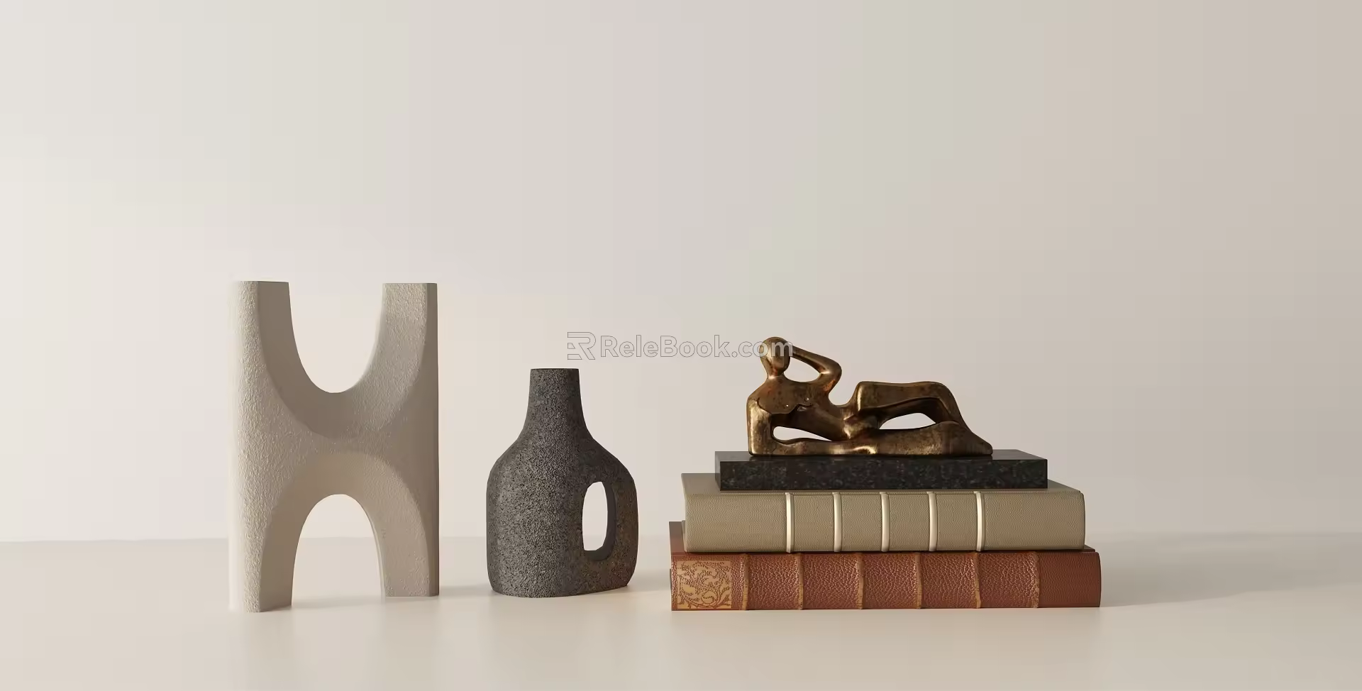 Modern ornaments combination 3d model