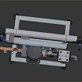 Industrial Water Filtration System With Control Panel Cylindrical Filters And Blue Tubes