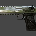 Desert Eagle Pistol 3d model