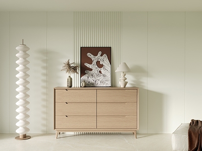 Modern Entrance Cabinet Side Cabinet model