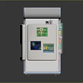 Pokemon Center Commercial Vending Machine With Display Window Colorful Items And Digital Screen