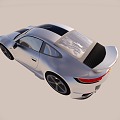 Porsche Classic sports car 3d model