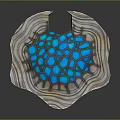 Medieval Shield Ancient Shield Defensive Weapon Ancient Shield Iron Shield Protective Shield Wooden Shield 3d model