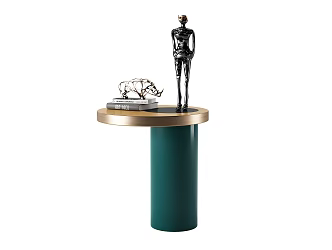Light Luxury Round Corner 3d model