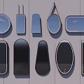 Assorted Shaped Mirrors for Modern Interior Design with Diverse Frames and Styles