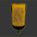 Vintage Auto Rickshaw With Yellow Green Body And Rusty Seats Windows