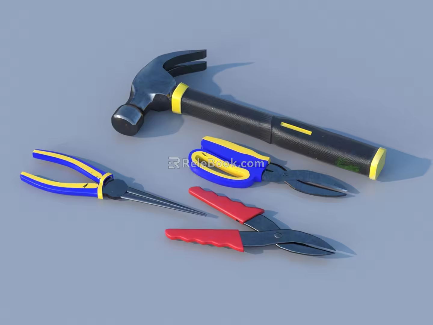 Hardware Tools Hardware Parts 3D Model 3d model