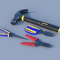 Hardware Tools Hardware Parts 3D Model 3d model