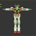 Mecha Warrior Mecha Soldier Machine Armor Mechanical Armor 3d model