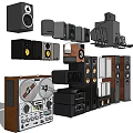 Different Types of Headphones and Speakers for Audio Entertainment Systems