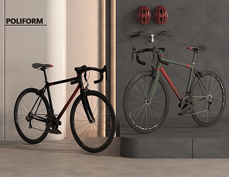 Modern Bicycle 3d model