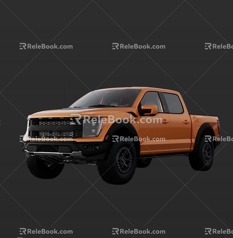 pickup truck 3d model