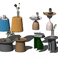Modern round a few sides a few corners a few round a few 3d model