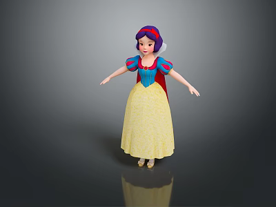 Princess Princess Little Princess Cartoon Princess Anime Princess Style Princess 3d model