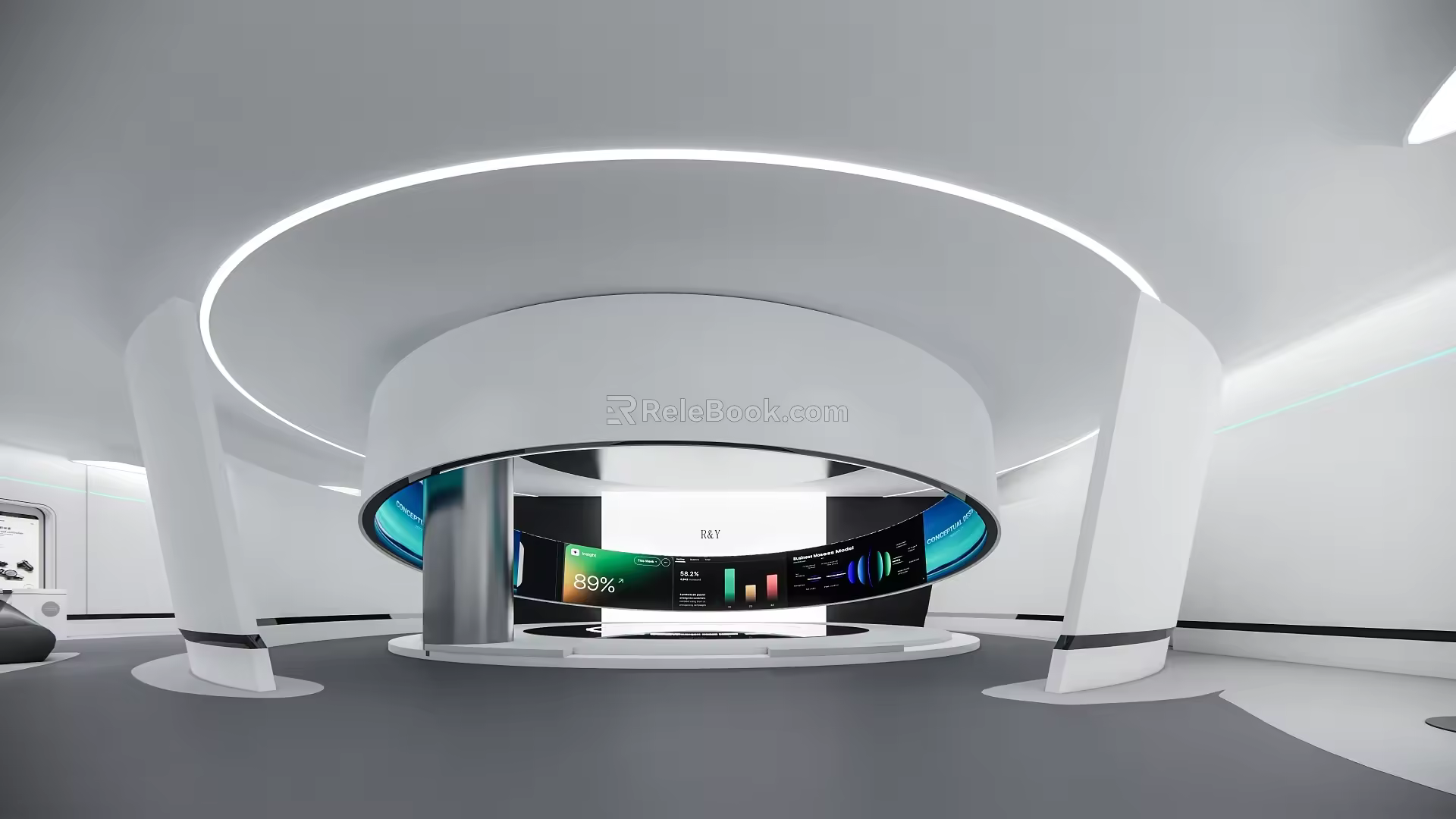 Science and Technology Exhibition Hall 3d model
