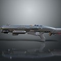 rifle semi-automatic rifle combat rifle battle rifle carbine war rifle attack rifle 3d model