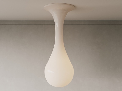 Modern art ceiling lamp 3d model