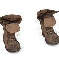 Modern Boots Climber Boots 3d model