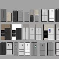 Refrigerators and Freezers in Various Modern Styles and Colors for Home